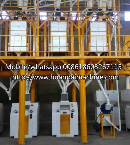 20T-30T Corn Maize Wheat Flour Milling Machine Price Small Meal Mill Machine photo-3