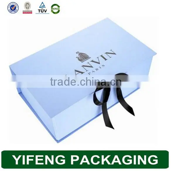 Floral Printed Dress Handmade Paper Gift Box For Wedding Dress photo-5