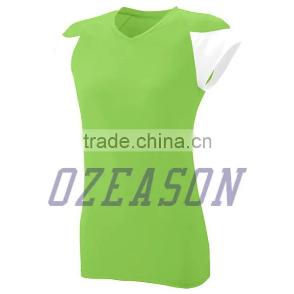 OEM Girl's Volleyball School Team Uniform/volleyball Jersey photo-4