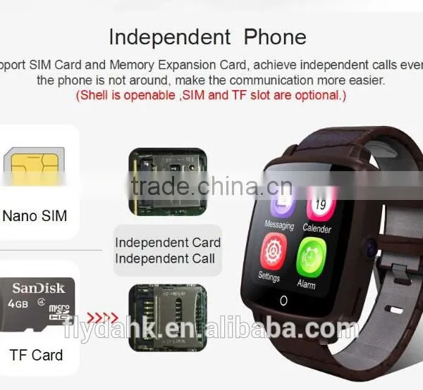 Bluetooth Smart U Watch U11C Wristwatch Separate Micro GSM SIM Card Slot For Andriod IOS IPhone Smartphone Men Women U11C Smart photo-4