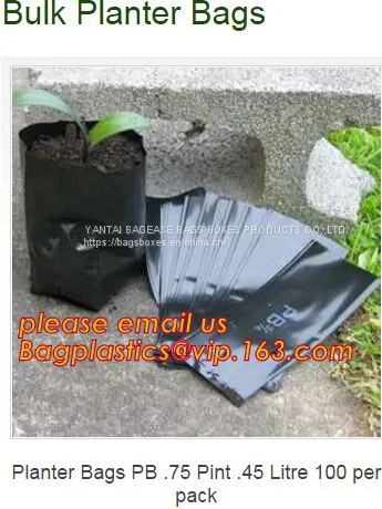 Greenhouse Horticulture Garden Bags Nursery Bags Plants Grow Bags Biodegradable Fabric Pots/Bag Plants Pouch Home Garden photo-4