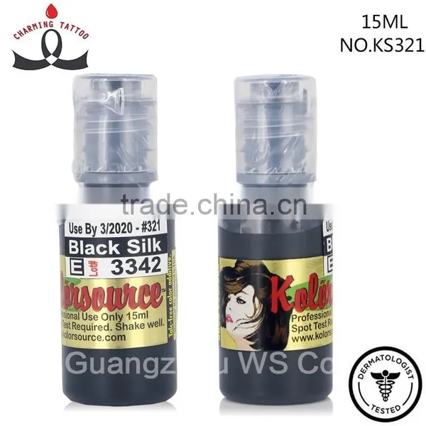 Kolorsource Healthy 15ml Natural Cosmetic Micro Permanent Makeup Pigments With 54 Colors
