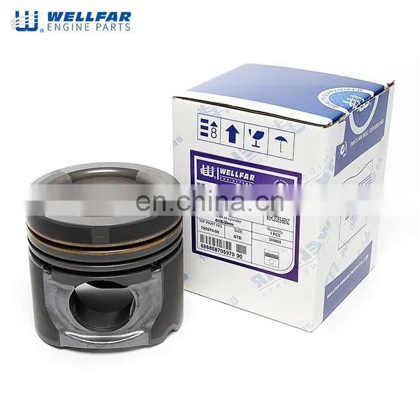 Wellfar Engine Piston Pin Clamp Piston Set For Mercedes BENZ OM926 Engine photo-4