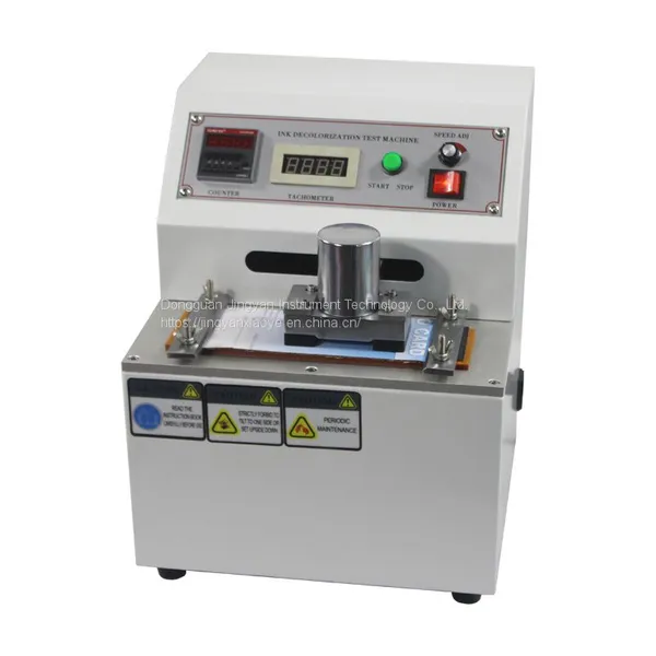 Manufacturer Ink Rub Resistance Tester Ink Friction Decoloring Test Machine photo-2