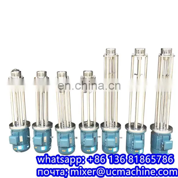 Manufacture High Speed Homogenizer Mixer High Shear Mixer for Milk Sauce photo-5