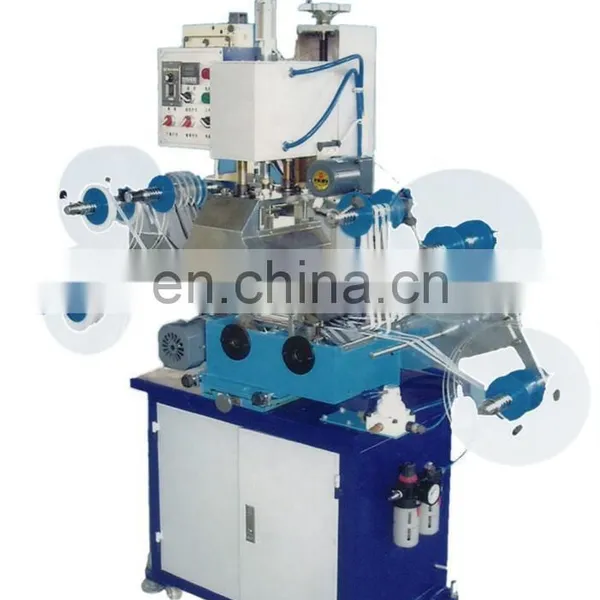 UT12 Automatic Fabric Label Heat Transfer Machine, Tylon Taffeta Letter Ribbon Press Machine photo-2