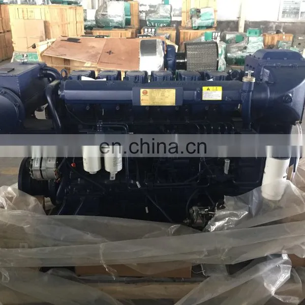 High Quality 450hp 2100rpm Weichai WP12C450-21 Diesel Marine Engine photo-5