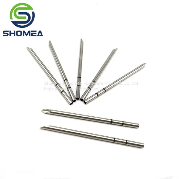 Shomea Customized Laser Marking 304/316 Stainless Steel Piercing Needle photo-2