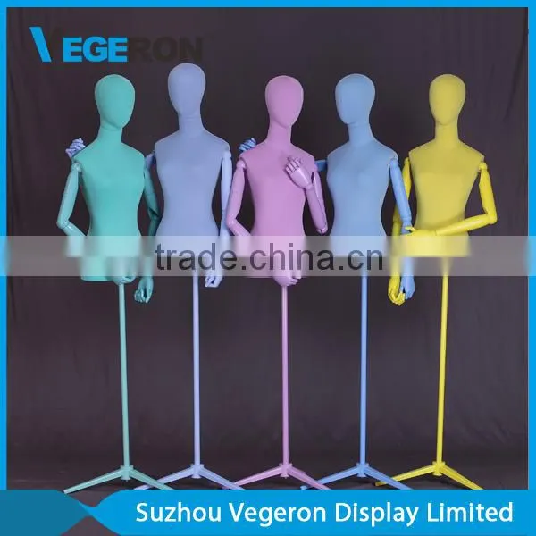 Colorful Fiberglass Female Torso Mannequin photo-6