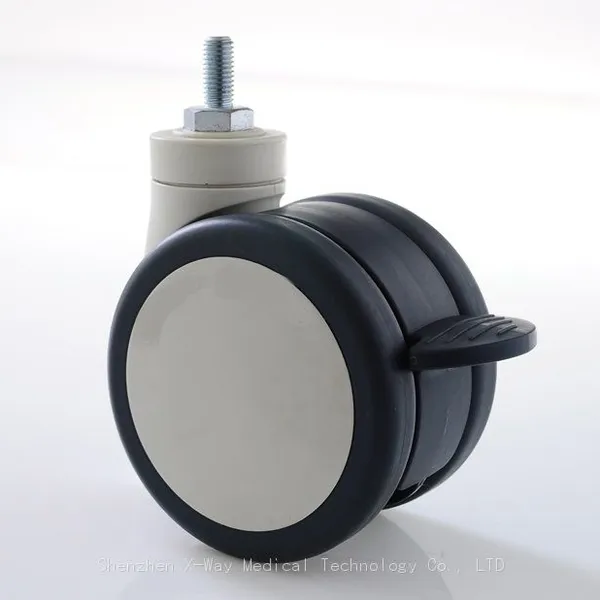 Heavy Duty Hospital Bed Caster Wheels, Medical Imaging Equipment and Vehicle Nylon Trolley Castor Wheel photo-4