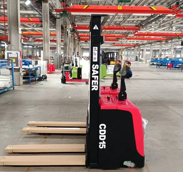 Buy Tools 1.5 Ton Full Power Forklift Pallet Truck Electric Stacker - Safer photo-3