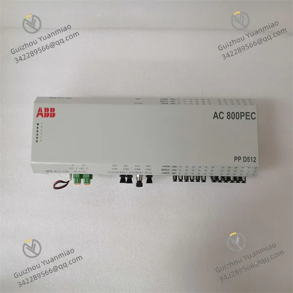 ABB PPD512A10-15000 3BHE040375R1023 Static Excitation Controller Module
