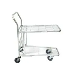 Customized Supermarket Platform Warehouse Cargo Trolley