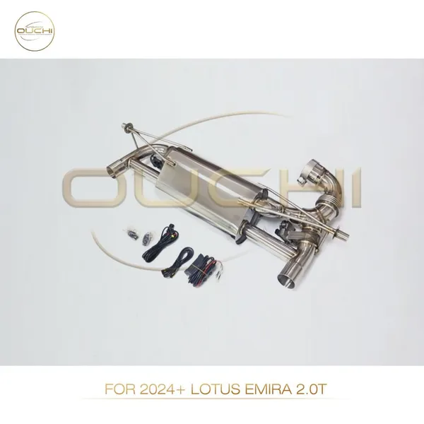 Stainless Steel Exhaust System Catback for Lotus Emira/EVORA Muffler With Valve High-performance Auto Parts photo-2