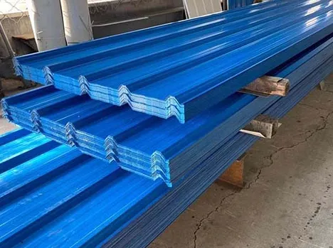 Color Coated Prepainted Steel 0.13-0.9mm Gi Plate Galvanized Galvalume Metal Corrugated Steel PPGI PPGL Roofing Sheet photo-2