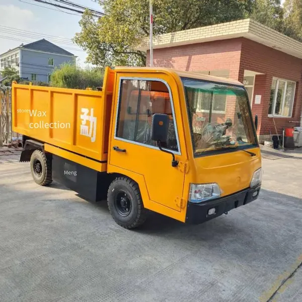 Resist the Rat Race: High - Quality 3 - Ton Electric Dump Truck. Electric Dump Trucks for Use in Grain Depots, Iron Scrap, Bamboo Scrap, and Wood Processing Factories photo-2