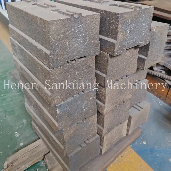 High Manganese Cast Crusher Hammer ASTM A128 Grade C for Ore Crushing