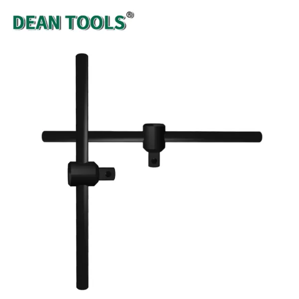 Sliding T Handle 400mm Length, 45# Steel,3/4
