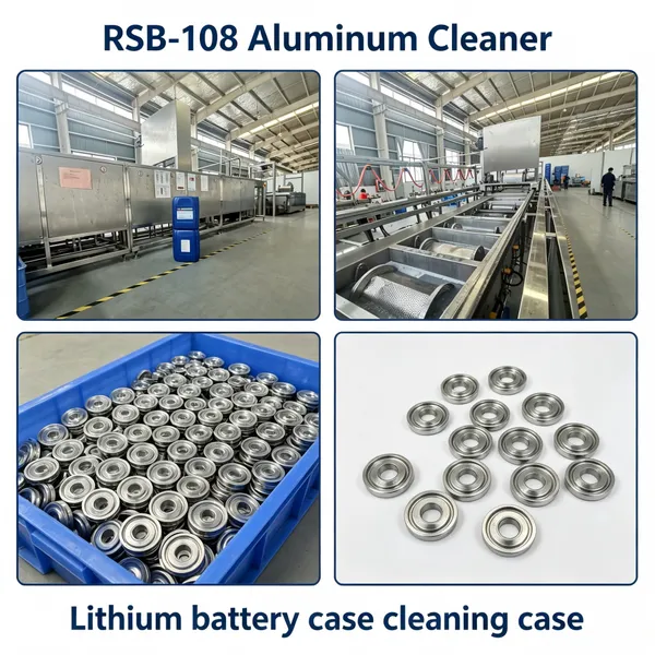 RSB‑108 Агент для очистки из литья алюминия, Антижирная жидкость, безопасная для алюминия, Профессиональный очиститель алюминиевого сплава, Оптовый поставщик антижира