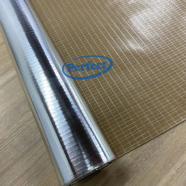FSK Foil Scrim Kraft, FWF MSK MWV KSK Laminate Foils, Metalized PET MPET Vapor Barrier Facing for Insulation Glasswool Rockwool