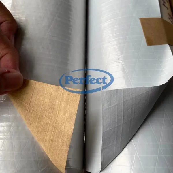 Perfect WMP Aluminiumfolie aus weißem Polypropylen-Film mit verstärktem Kraftpapier zum Verkauf