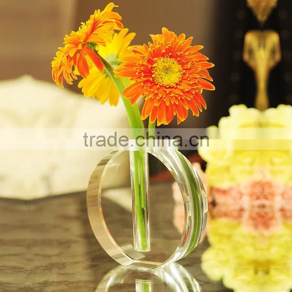 Wholesale Mini Decoration Chinese Glass Vase Design