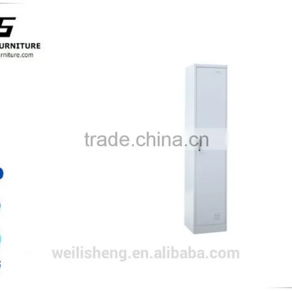 Luoyang Single Door Steel Locker Knock Down Metal Cabinet photo-3