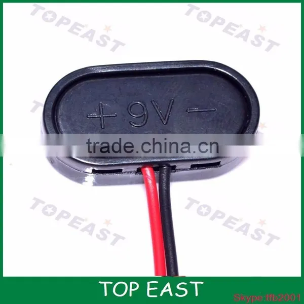 High Quality Copper Material 9v Battery Snap Clip Connector w Lead Wires photo-3