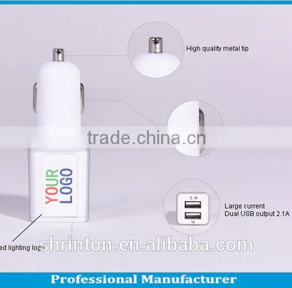 5V 2.1A.1A Dual Port Car Usb Charger photo-5