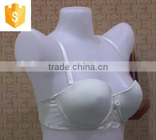 Push up Front Lace /OEM Service Simple Color Bra photo-3