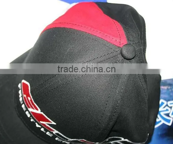 Snapback Hats Black Adjustable Baseball Cap Fit 3D Embroidery Hiphop photo-2