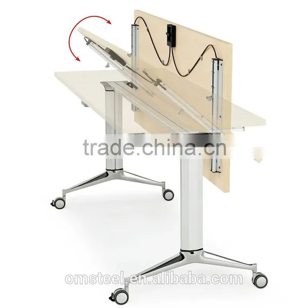 Office Furniture Steel Metal Folding Table for Training Meeting photo-6