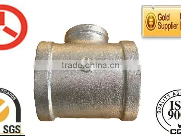 Malleable Iron Pipe Fittings 130R Reducing Tee photo-2