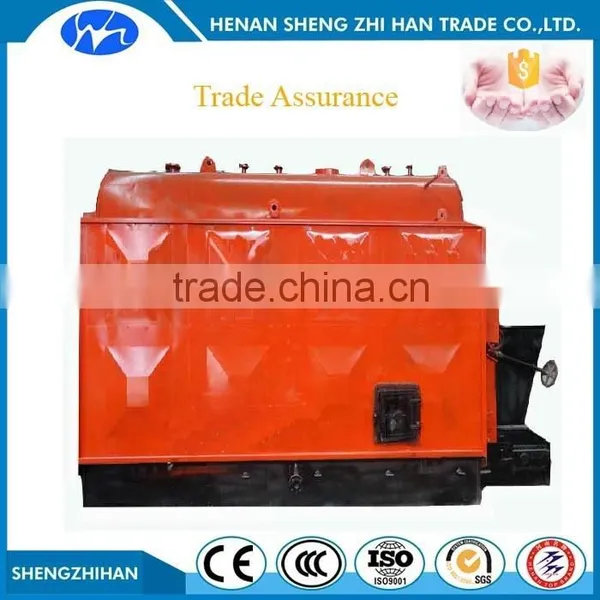 Trade Assurance Security Coal Fired Chain Grate Stoker Steam Coal Jacket Boiler