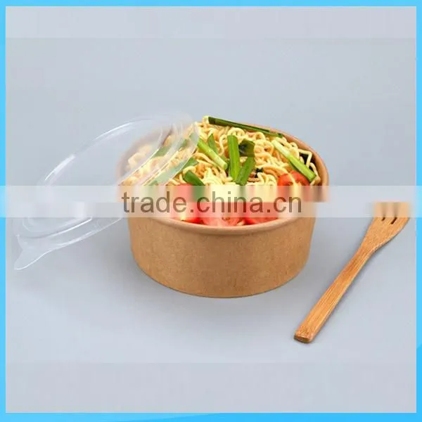 8oz 12oz 16oz 26oz 32oz Kraft Paper Bowl With Lid photo-2