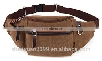Hot Sale High Quality Canvas Waist Packs Outdoor Sports Belt Bag Portable Ultra-large Capacity Men And Women Waist Bag photo-2