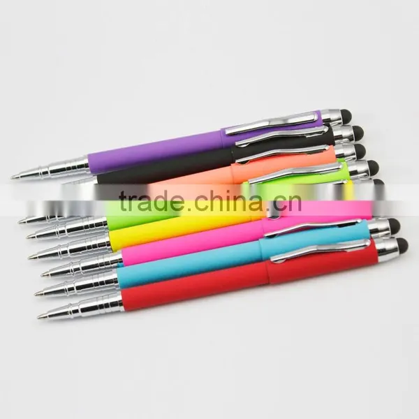 OEM Logo Printinng 3 in 1 Ball Point Stylus Touch Pen