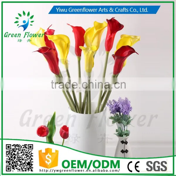 2016 Wholesales Calla Lily Real Touch PU Artificial Flowers for Home Wedding Party Decorations photo-5