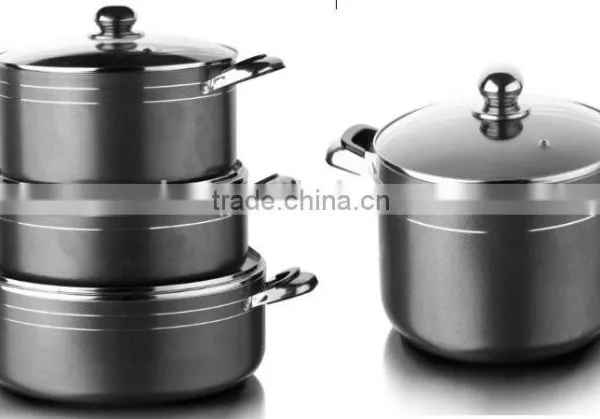 High Performance Nonstick Aluminum Caldero Aluminum Cooking Pot photo-2