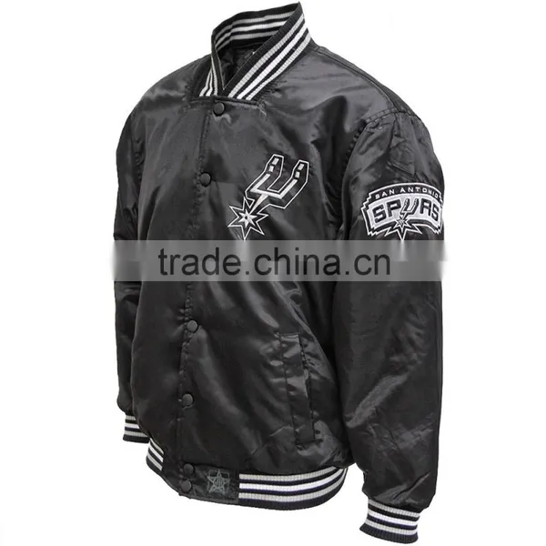Fashion Wear Satin Jacket,custom Fashion Wear Satin Varsity Jacket,stylish Satin Varsity Jacket photo-3