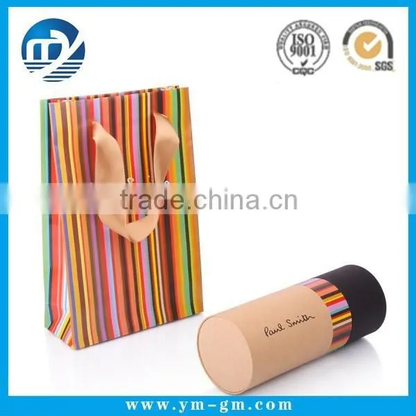 Custom Brown Color Mailing Paper Tube Cap