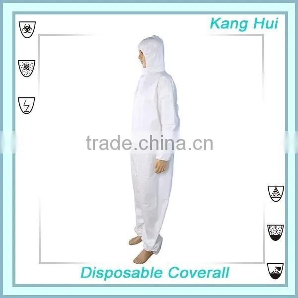 Medical Equipment Personal Protective Polypropylene Nonwoven Disposable Coverall photo-5