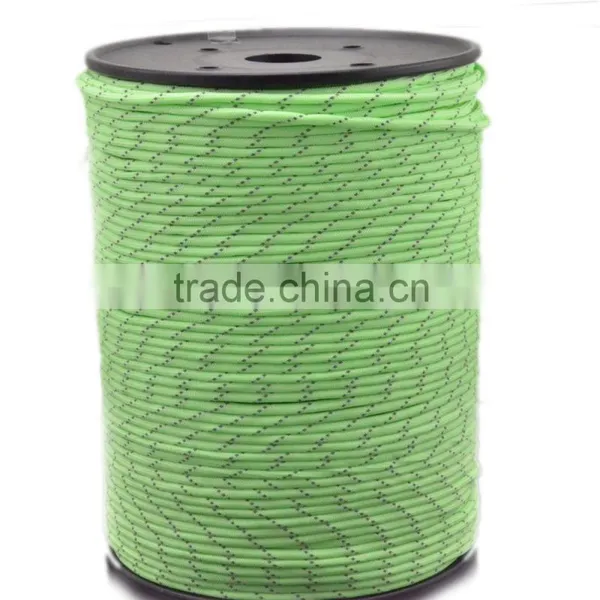 Wholesale Camping Supplies 9 Strand 1000ft Spool Glow in Dark & Reflective Paracord Parachute Cord for Camping Survival photo-3