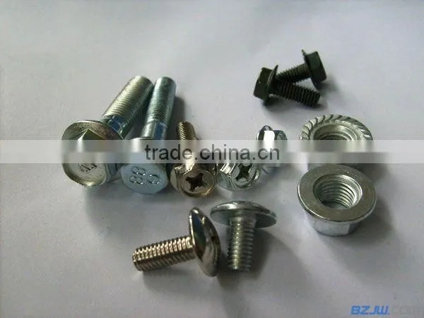 Steel Structure Fastener ,customized Home Hardware, Plastic Knob Screws Motorcyle Bolt