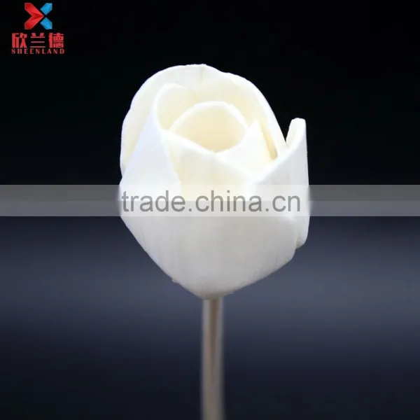 Hot Selling Beautiful Natural Rose Sola Wood Flower for Fragrance Diffuser photo-2