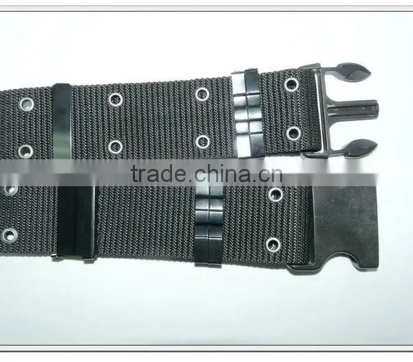 57mm Black Army Military Canvas Belts,custom Military Belt photo-2