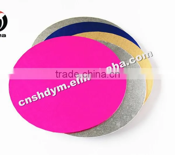 Foil Embossed Corrugated Shaped Cake Drums photo-4