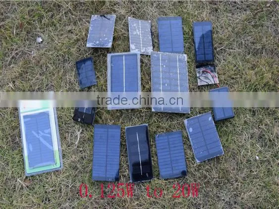 0.6W 1.5V PET Solar Panel /PET Laminated Solar Panel for Toys and LED Lighting photo-2