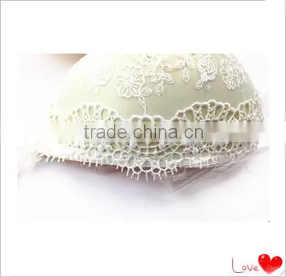New Design Breathable Bra Lace Sexy Ladies White Lace Lingerie photo-2
