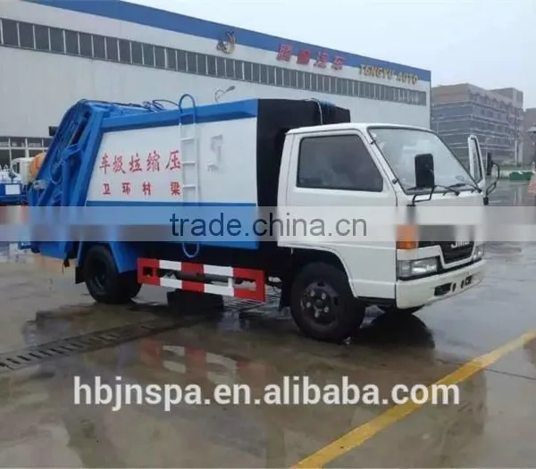 NEW 4000 Liters Factory Sale JMC Compactor Garbage Truck photo-2